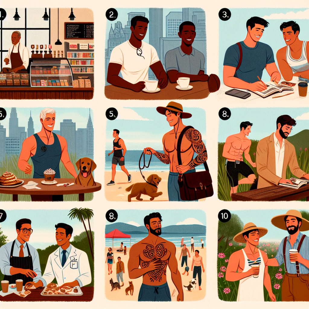 top 10 places to meet handsome men