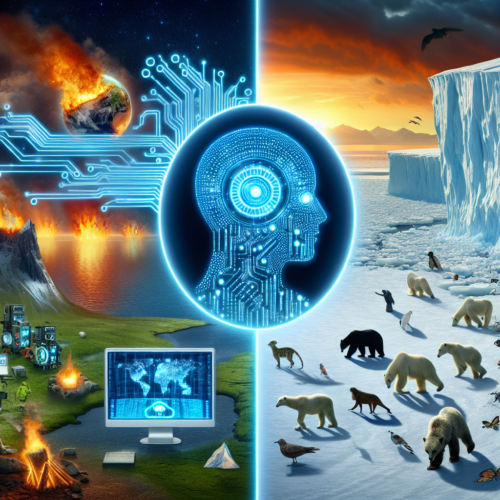 Artificial intelligence has a complex and multifaceted relationship with global warming