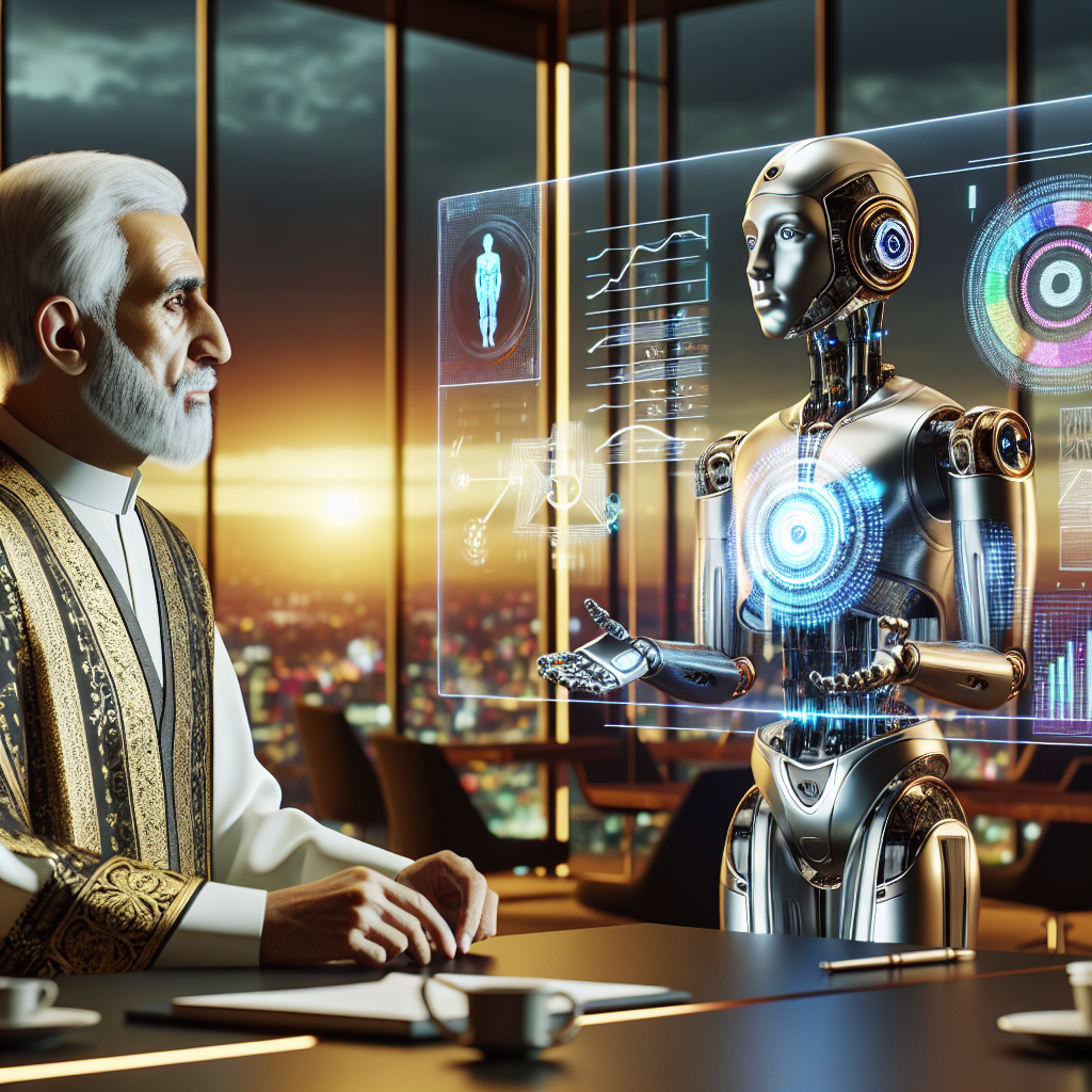 how to use artificial intelligence to meet a great man